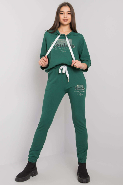 Tumši zaļš komplekts ar Martille...