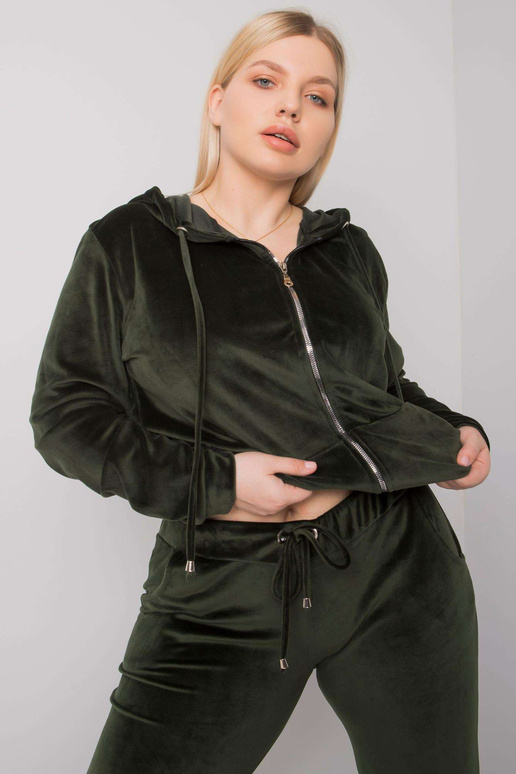 Haki velūra liela izmēra komplekts...