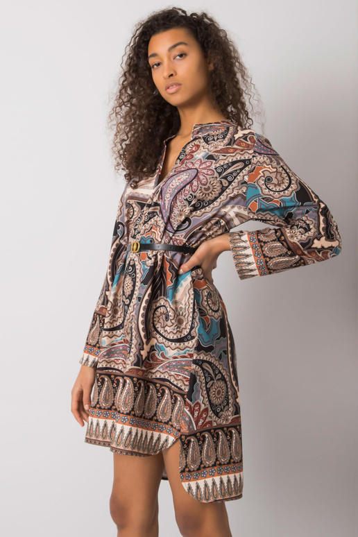 Melna kleita ar Vankūveras apdruku