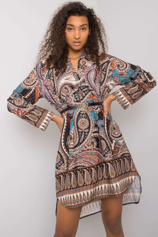 Melna kleita ar Vankūveras apdruku