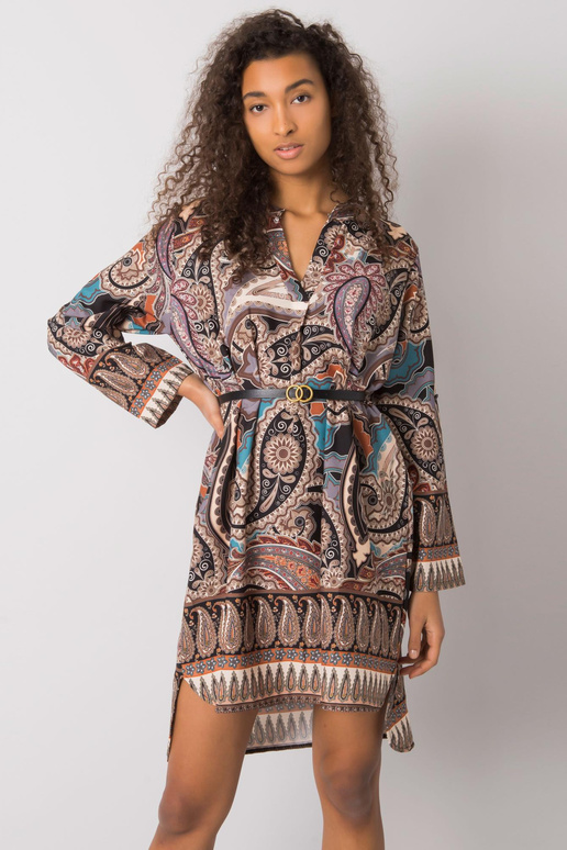 Melna kleita ar Vankūveras apdruku