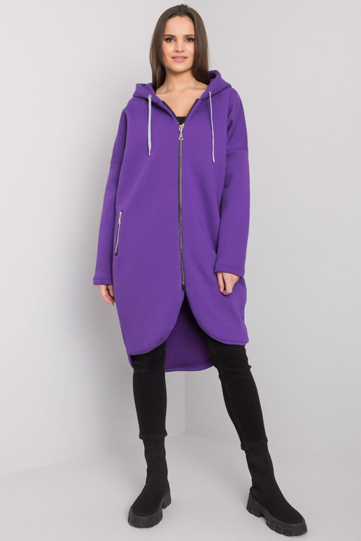 Tumši violets garais džemperis...