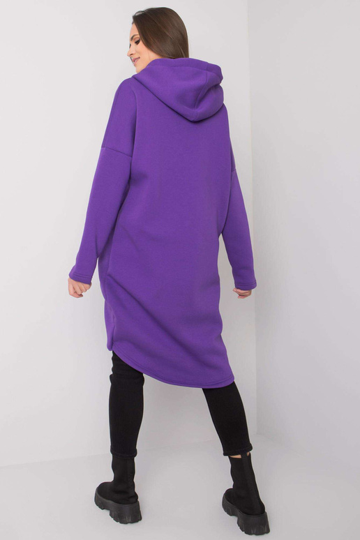 Tumši violets garais džemperis...