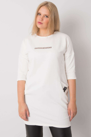 Ecru kleita plus izmērs ar... 2