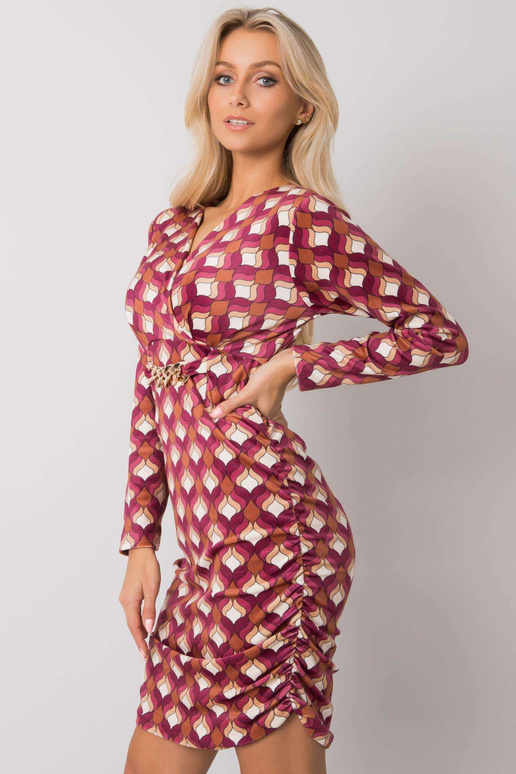 Netīri rozā velūra kleita ar Montilla...