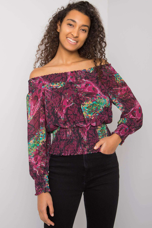 Violeta spāņu blūze ar Kornvolas...