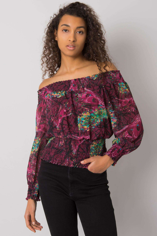 Violeta spāņu blūze ar Kornvolas...