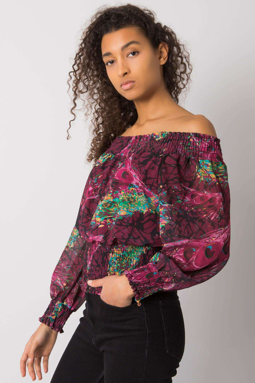 Violeta spāņu blūze ar Kornvolas...