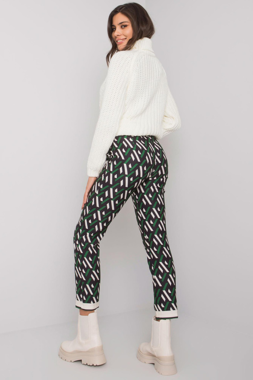 Melnas un zaļas Dorchester rakstainas...