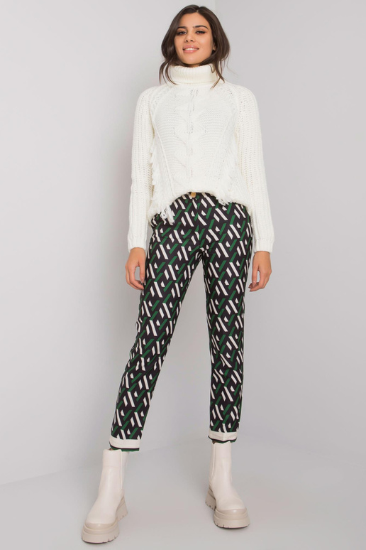 Melnas un zaļas Dorchester rakstainas...