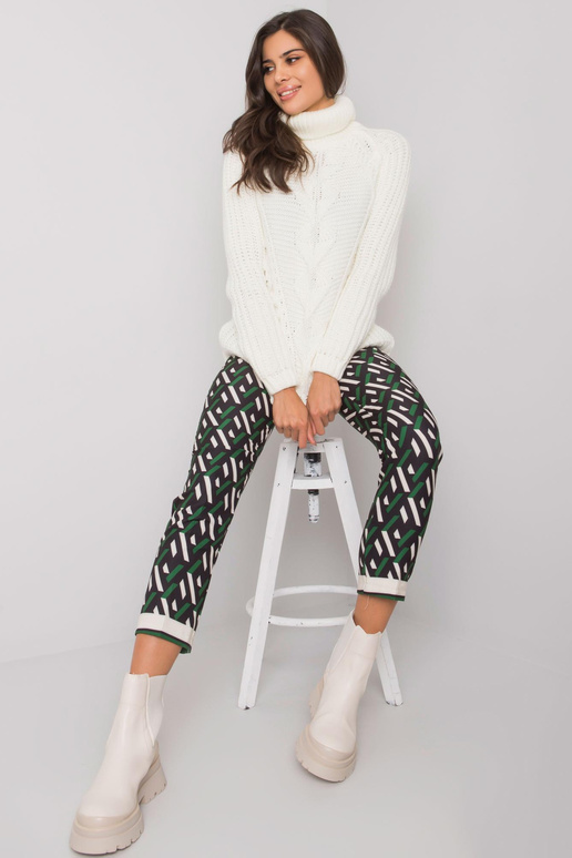 Melnas un zaļas Dorchester rakstainas...