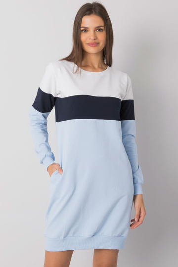 Balta un tumši zila kleita... 2