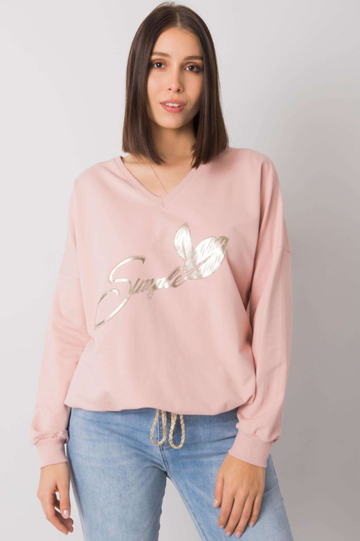 Netīri rozā plus izmēra blūze ar... Netīri rozā plus izmēra blūze ar...