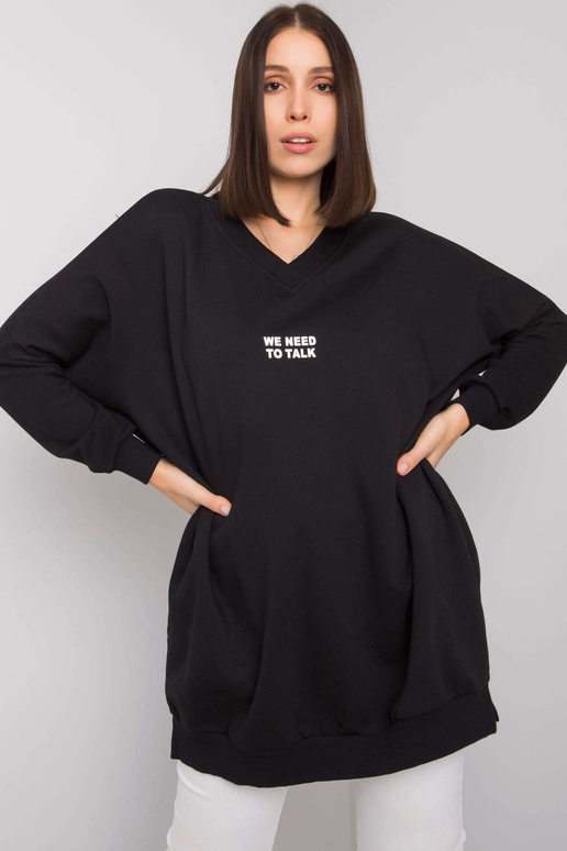 Raella melna plus izmēra kokvilnas...