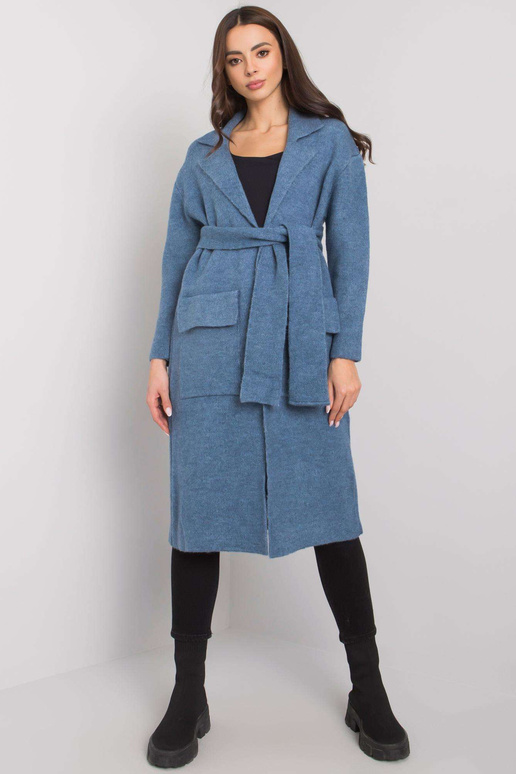 Zila jaka ar iesiešanu Cordie RUE PARIS