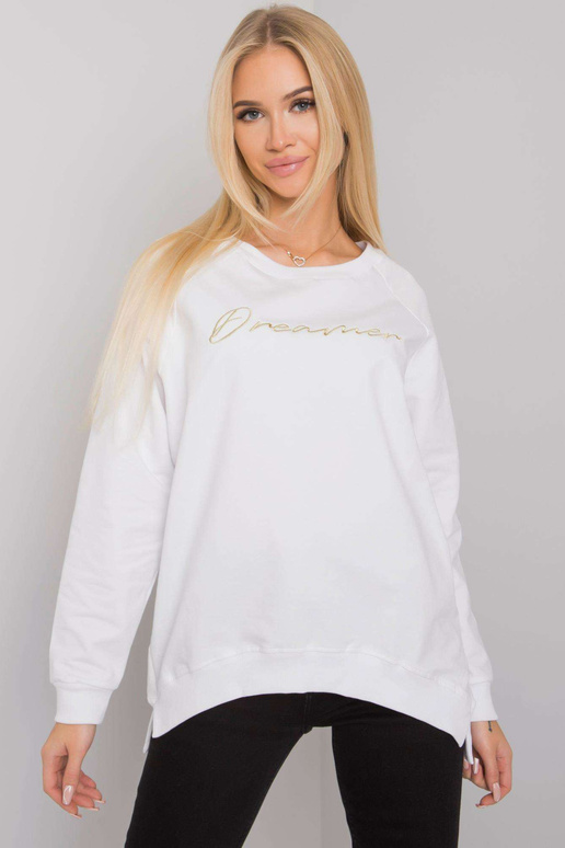 Balts sieviešu sporta krekls ar...