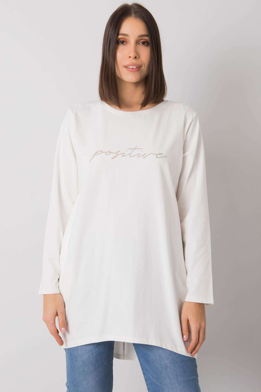 Ecru tunika plus izmērs ar Kaylah...