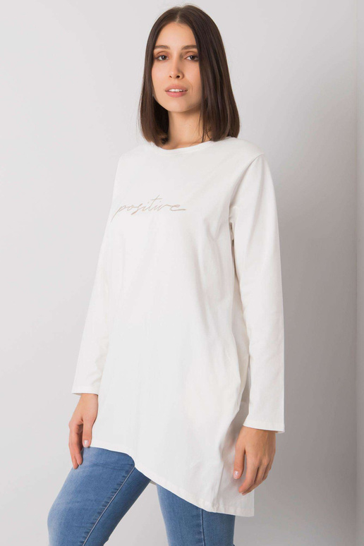 Ecru tunika plus izmērs ar Kaylah...