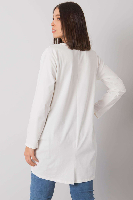 Ecru tunika plus izmērs ar Kaylah...