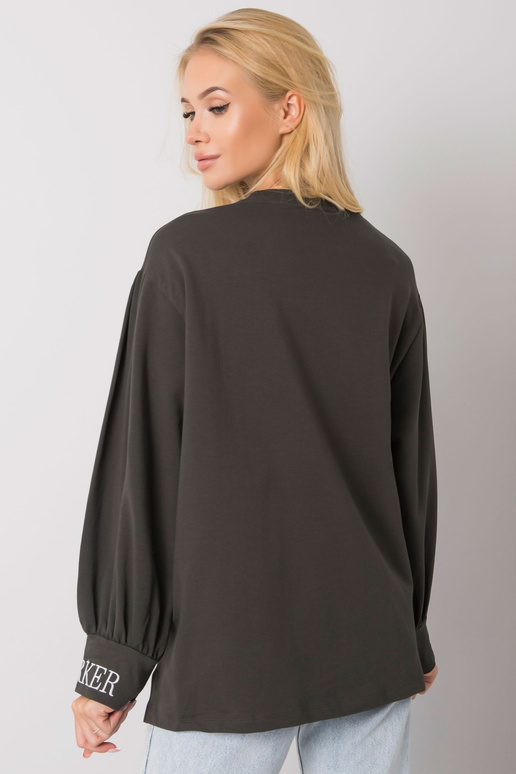 Tumšā haki krāsas kapuce Laylin