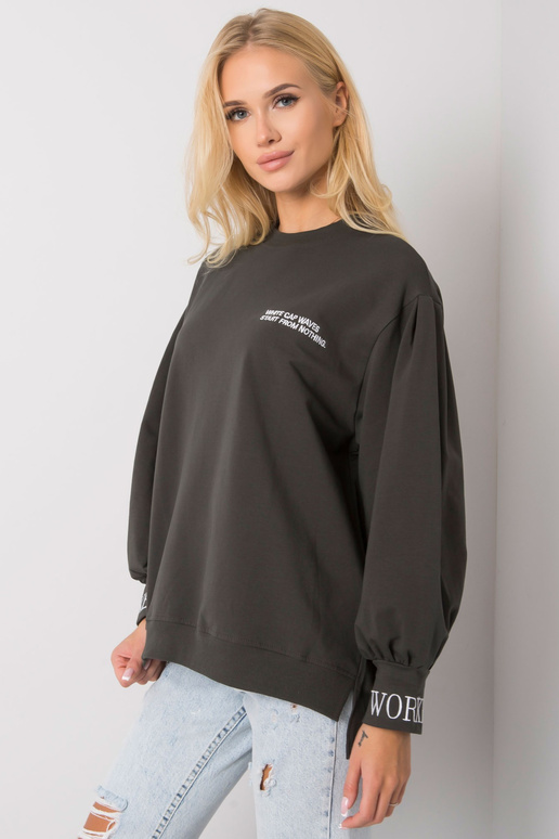 Tumšā haki krāsas kapuce Laylin