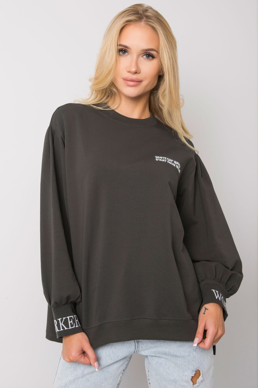 Tumšā haki krāsas kapuce Laylin