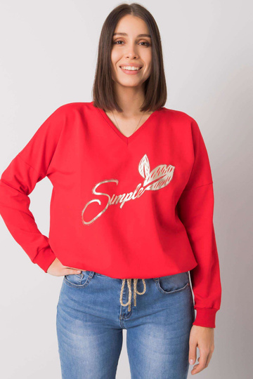 Sarkana plus izmēra blūze... 2