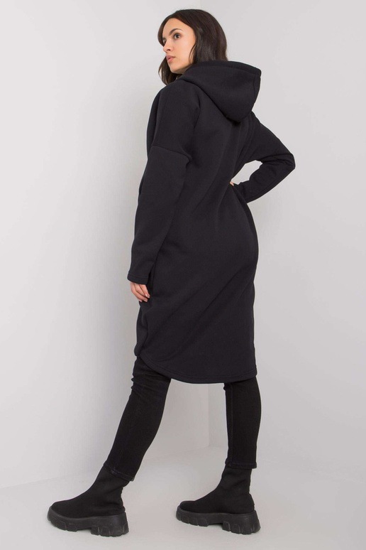 Melns garais džemperis sievietēm Tabby