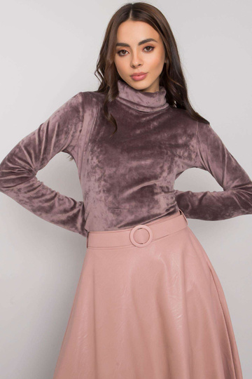 Bēša velūra blūze ar... 2