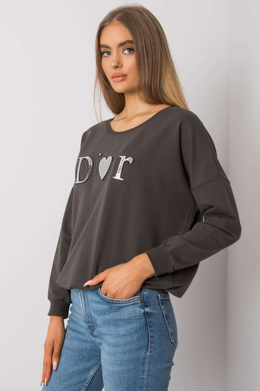 Tumšā haki krāsas kapuce sievietēm...