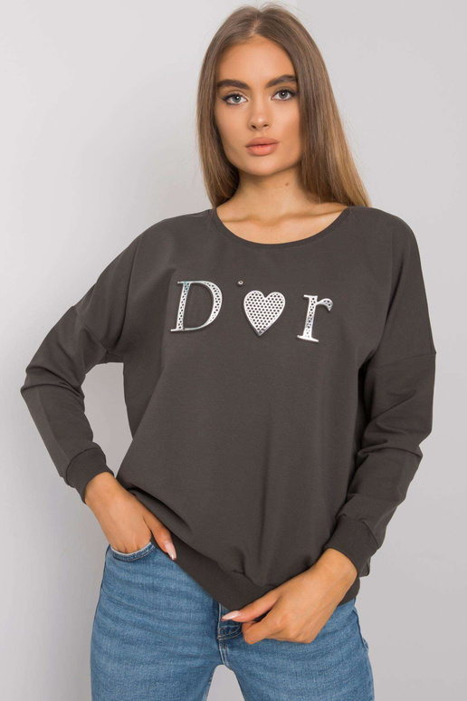 Tumšā haki krāsas kapuce sievietēm...