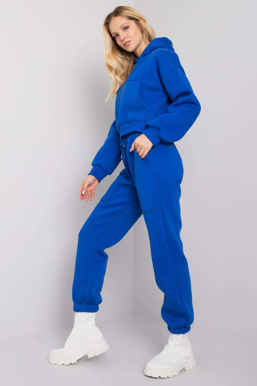 Tumši zils kokvilnas sporta tērpu...