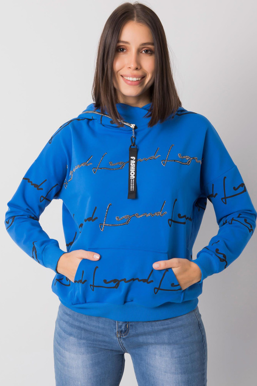 Tumši zils liela izmēra sporta krekls...