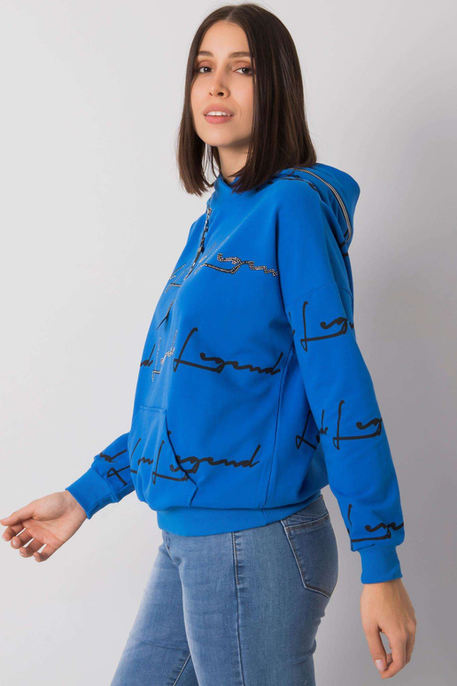 Tumši zils liela izmēra sporta krekls...