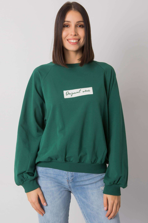 Tumši zaļa liela izmēra kapuce Hariete Tumši zaļa liela izmēra kapuce Hariete