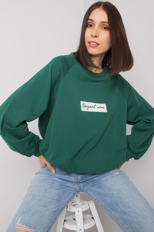 Tumši zaļa liela izmēra kapuce Hariete Tumši zaļa liela izmēra kapuce Hariete