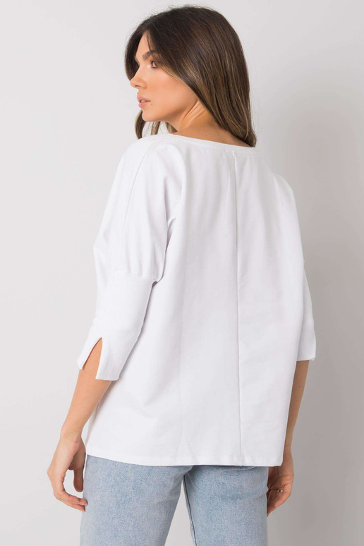 Hassina balta brīva blūze