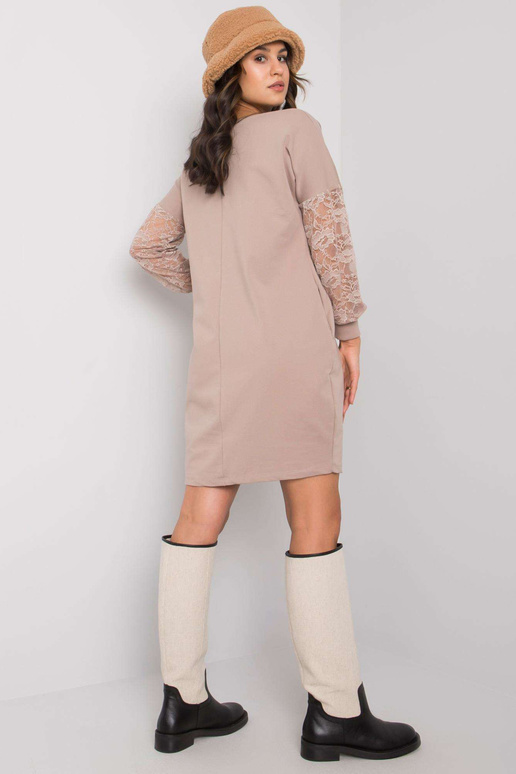 Alexxie RUE PARIS tumši bēša kleita...