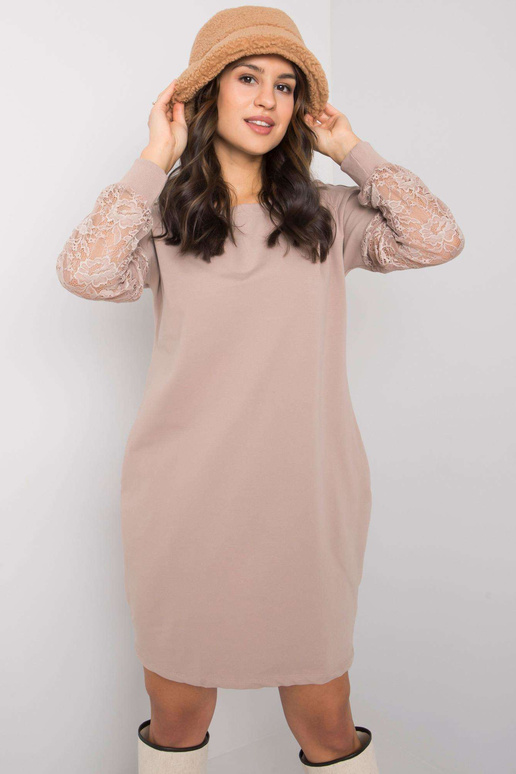 Alexxie RUE PARIS tumši bēša kleita...