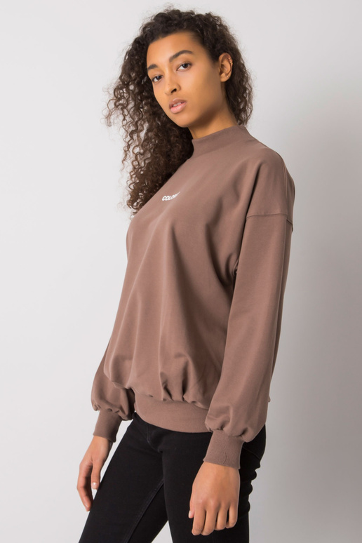Brūns sieviešu sporta krekls bez...