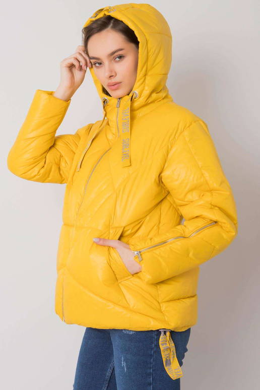 Dzeltena stepēta ziemas jaka COIMBRA...