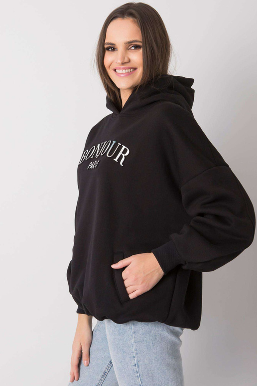 Lille RUE PARIS melns sporta krekls