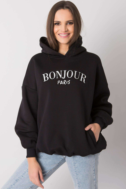 Lille RUE PARIS melns sporta krekls