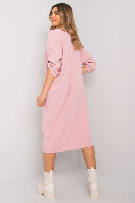 Netīri rozā brīva kleita Dorsey