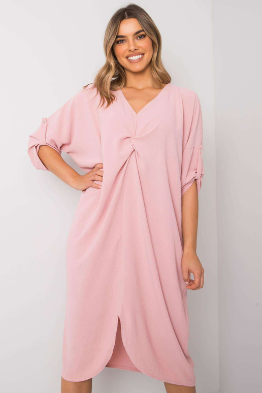 Netīri rozā brīva kleita Dorsey