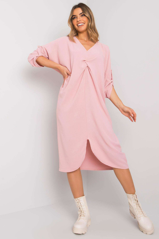 Netīri rozā brīva kleita Dorsey