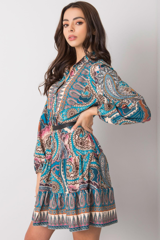 Jūras kleita ar Milah apdruku