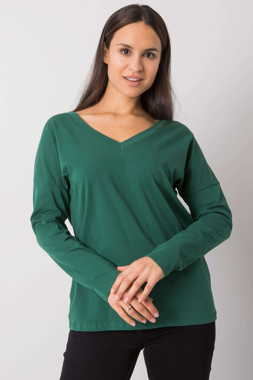 Blūze-RV-BZ-7315.39X-tumši zaļa