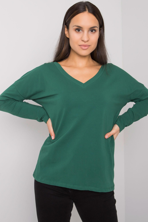 Blūze-RV-BZ-7315.39X-tumši zaļa