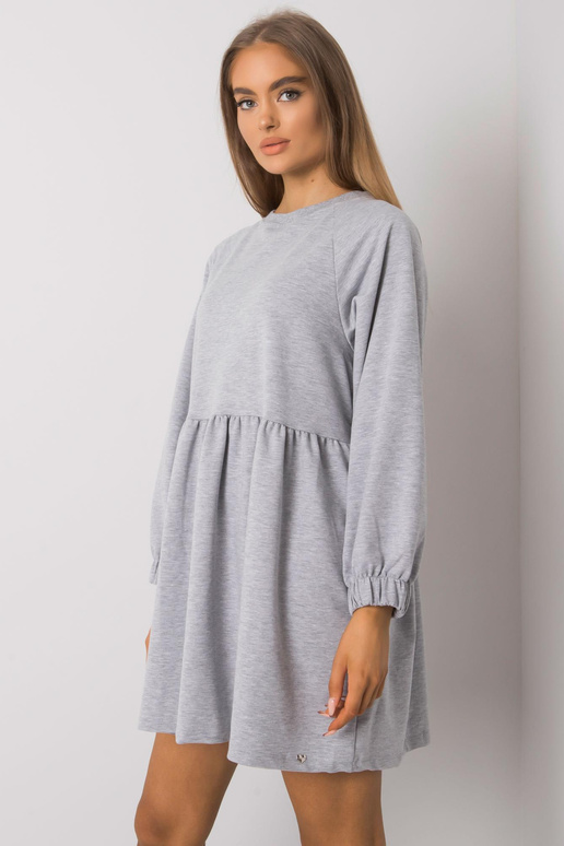 Pelēka melanža Bellevue kleita ar...